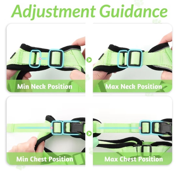 NWT Light Green Cat Harness and Leash Set - Picture 7 of 8